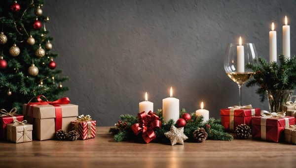 Collezione di natale contemporanea per un'estetica moderna